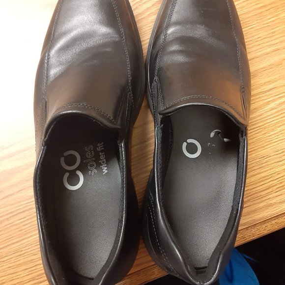 ECCO Men's Helsinki 2.0 Apron Toe Slip-On Loafer, Black, 10-10.5 - Picture 7 of 7